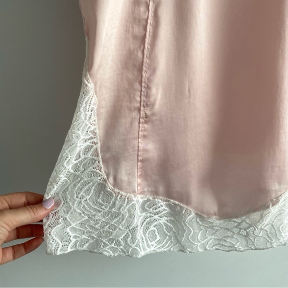 SOLD Free People Baby Pink Lace Nightgown - Picture 5 of 5